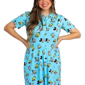 ‘Disney Cakeworthy’ Blue Disney Character Dress